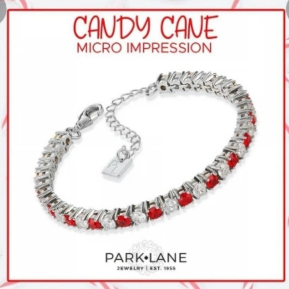 Park Lane Candy Cane Micro Impression Bracelet! BNIB!! - Picture 2 of 10